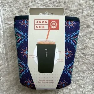 Java Sok | Kitchen | New Sok It Javasok Iced Coffee Cold Soda Insulated ...